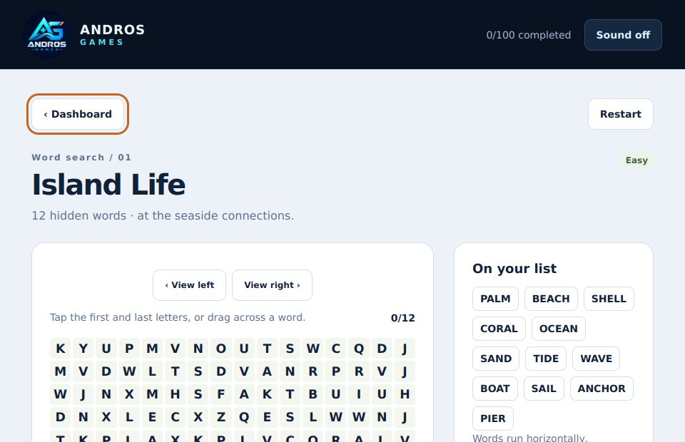 Word Search game preview